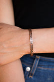 Paparazzi "I Put My Trust In You - Copper" bracelet Paparazzi Jewelry