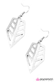 Paparazzi "Iron Maiden" earring Paparazzi Jewelry