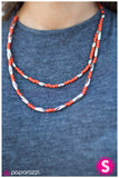 Paparazzi "I Should BEAD So Lucky - Orange" necklace Paparazzi Jewelry
