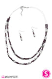 Paparazzi "I Should BEAD So Lucky - Purple" necklace Paparazzi Jewelry