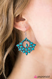 Paparazzi "Isla Bella" Blue Earrings Paparazzi Jewelry