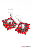 Paparazzi "Isla Bella" Red Earrings Paparazzi Jewelry