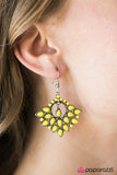 Paparazzi "Isla Bella" Yellow Earrings Paparazzi Jewelry