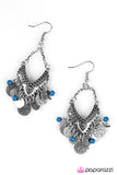 Paparazzi "Island Vibes - Blue" earring Paparazzi Jewelry