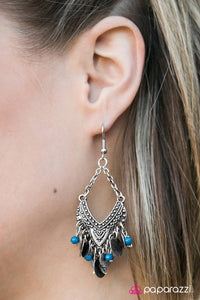 Paparazzi "Island Vibes - Blue" earring Paparazzi Jewelry