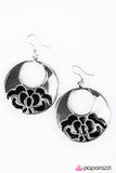 Paparazzi "ISLE Survive - Black" earring Paparazzi Jewelry