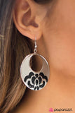 Paparazzi "ISLE Survive - Black" earring Paparazzi Jewelry