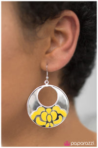 Paparazzi "ISLE Survive - Yellow" earring Paparazzi Jewelry