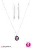 Paparazzi "I Spoke Too MOON - Purple" necklace Paparazzi Jewelry