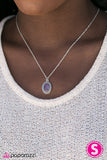 Paparazzi "I Spoke Too MOON - Purple" necklace Paparazzi Jewelry