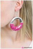 Paparazzi "It Girl" Pink Earrings Paparazzi Jewelry