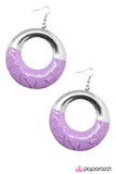 Paparazzi "It Girl" Purple Earrings Paparazzi Jewelry