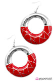 Paparazzi "It Girl" Red Earrings Paparazzi Jewelry