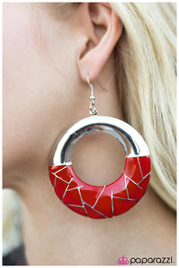 Paparazzi "It Girl" Red Earrings Paparazzi Jewelry