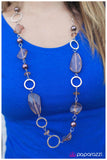 Paparazzi "It Goes To Show... - Brown" necklace Paparazzi Jewelry