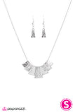 Paparazzi "I Think I CLAN - Silver" necklace Paparazzi Jewelry