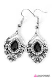 Paparazzi "I Think I GLAM - Black" earring Paparazzi Jewelry
