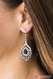 Paparazzi "I Think I GLAM - Black" earring Paparazzi Jewelry