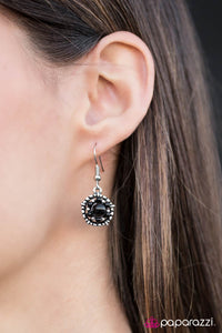 Paparazzi "It Must BEAD Love" Black Earrings Paparazzi Jewelry