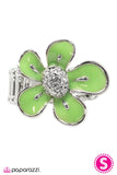 Paparazzi "It Must Be Spring - Green" ring Paparazzi Jewelry