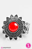 Paparazzi "I Told You SOL - Red" ring Paparazzi Jewelry