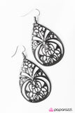 Paparazzi "I Totally FILIGREE! - Black" earring Paparazzi Jewelry
