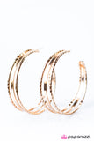 Paparazzi "Its 5 OClock Somewhere - Gold" earring Paparazzi Jewelry