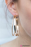Paparazzi "Its 5 OClock Somewhere - Gold" earring Paparazzi Jewelry