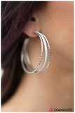 Paparazzi "Its 5 O Clock Somewhere - White" earring Paparazzi Jewelry