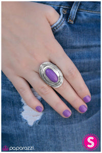 Paparazzi "Its a Fiesta!" Purple Ring Paparazzi Jewelry