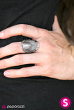 Paparazzi "Its All SUN and Games - Black" ring Paparazzi Jewelry