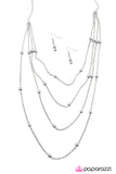 Paparazzi "Its A Small World - Silver" necklace Paparazzi Jewelry