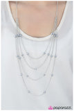 Paparazzi "Its A Small World - Silver" necklace Paparazzi Jewelry