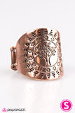 Paparazzi "Its A TREE Country!" Copper Ring Paparazzi Jewelry