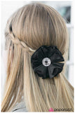 Paparazzi "Its A Wonderful Life - Black" hair clip Paparazzi Jewelry