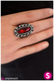 Paparazzi "Its Good to be Queen" Red Ring Paparazzi Jewelry