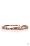 Paparazzi "It Shall Be Given - Copper" bracelet Paparazzi Jewelry