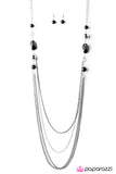 Paparazzi "Its My Party - Black" necklace Paparazzi Jewelry