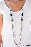 Paparazzi "Its My Party - Black" necklace Paparazzi Jewelry