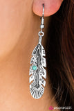 Paparazzi "Its Never Too Late To Fly - Blue" earring Paparazzi Jewelry