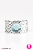 Paparazzi "Its Not Easy Being A Princess - Blue" ring Paparazzi Jewelry