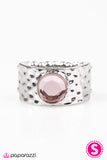 Paparazzi "Its Not Easy Being A Princess - Pink" ring Paparazzi Jewelry