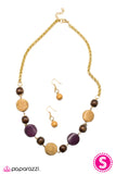 Paparazzi "Its Only Natural" Multi Necklace & Earring Set Paparazzi Jewelry