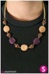 Paparazzi "Its Only Natural" Multi Necklace & Earring Set Paparazzi Jewelry