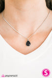 Paparazzi "Its Raining GEMS - Black" necklace Paparazzi Jewelry