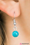 Paparazzi "Its Raining GEMS - Blue" necklace Paparazzi Jewelry