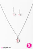 Paparazzi "Its Raining GEMS - Pink" necklace Paparazzi Jewelry
