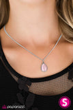 Paparazzi "Its Raining GEMS - Pink" necklace Paparazzi Jewelry