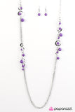 Paparazzi "Its Summer Somewhere - Purple" necklace Paparazzi Jewelry