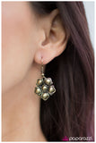 Paparazzi "Its Summertime - Brass" earring Paparazzi Jewelry
